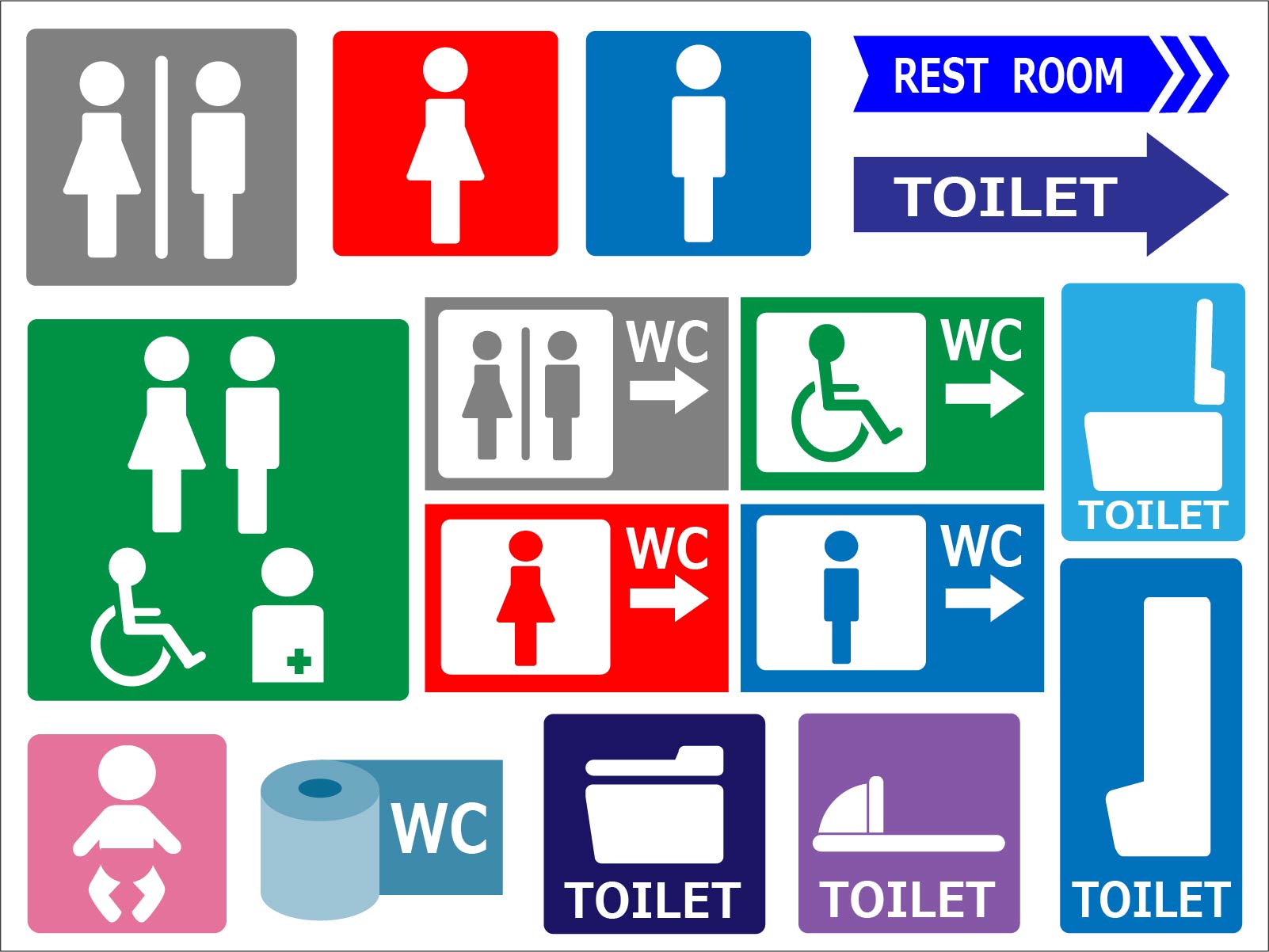 Public toilet in Japan